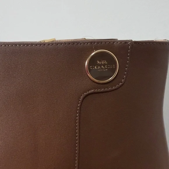 NWT Coach Brown Shana Booties - Picture 3 of 12